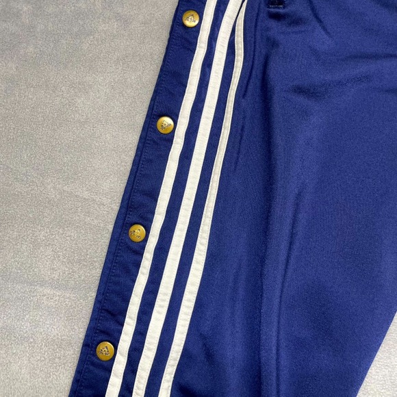 Adidas Y2K Originals Adibreak Track Pants Women's XS Blue White Striped Pockets - Picture 3 of 10